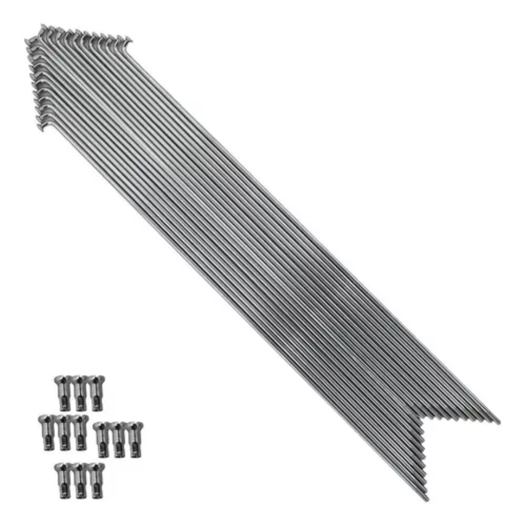 Kit Raio Traseiro Bicicleta Elétrica Sousa 145 x 3mm Aro 24