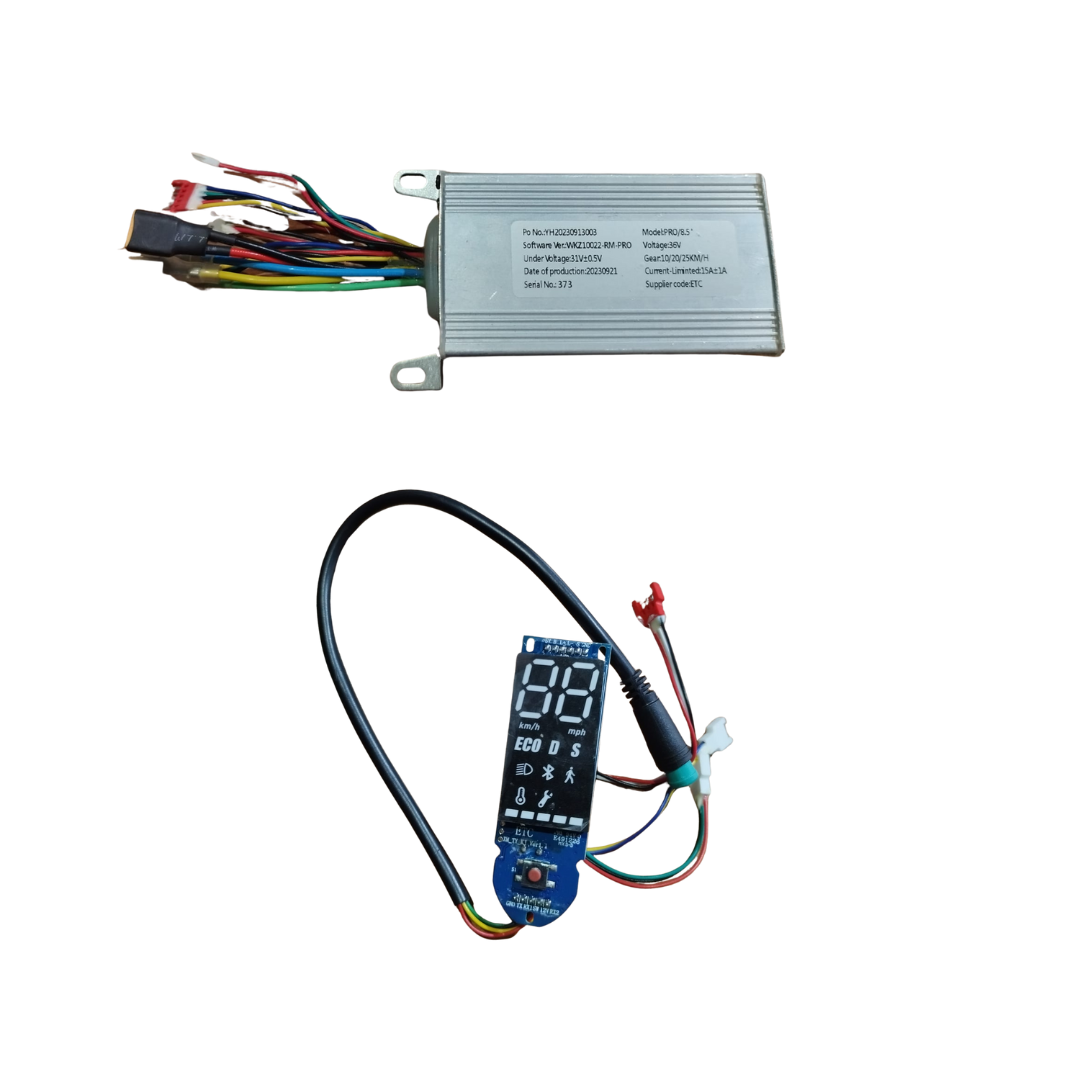 KIT CONTROLADORA + PAINEL + CHICOTE PATINETE ELETRICO FOSTON S09 E SIMILARES WW