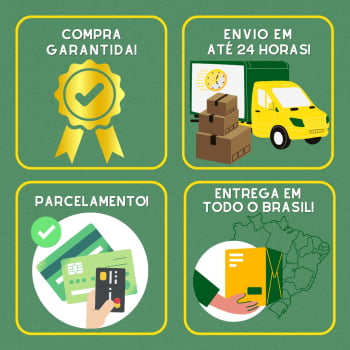 Manopla Ergonomica com trava