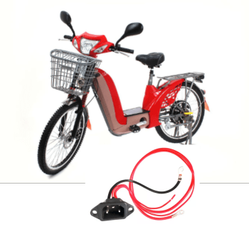 Conector Cabo Alimentador Bateria Bicicleta Sousa