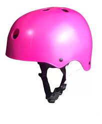 Capacete Skatista Rosa