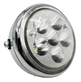 Farol Cromado 60V Scooter